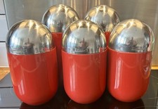 Retro  Capsule By Typhoon x5 - Mid Century Modern Canister Storage Jar