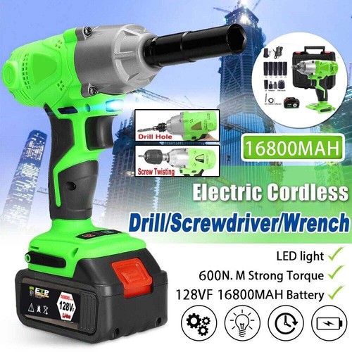 128vf 600n cordless impact - 600n.m,