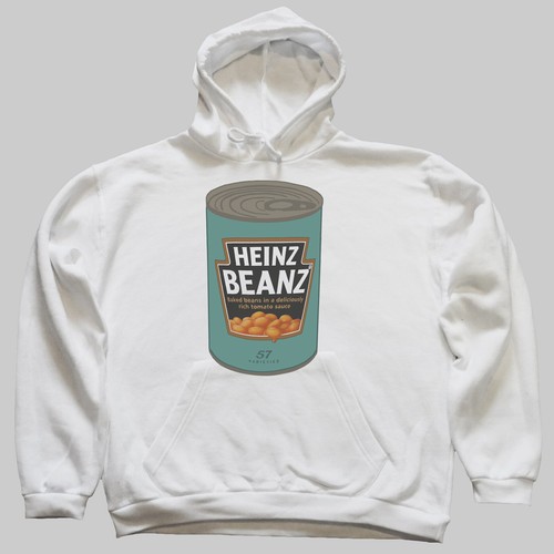 Baked beans pop art - art, fun