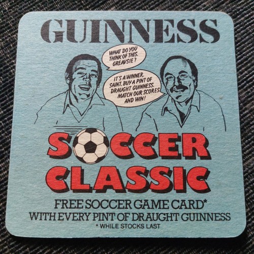 Guinness beer mat cat - guinness,