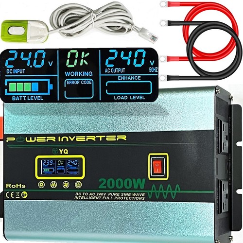 Power inverter 24v 240v - power,
