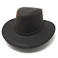 Leather Bush Hat - Aussie