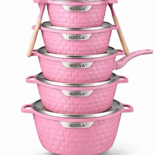 Piece non stick cookware set - stick,
