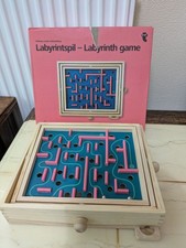 Wooden Labyrinth Game Ball