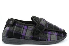 Mens Wide Fit Slippers Mens