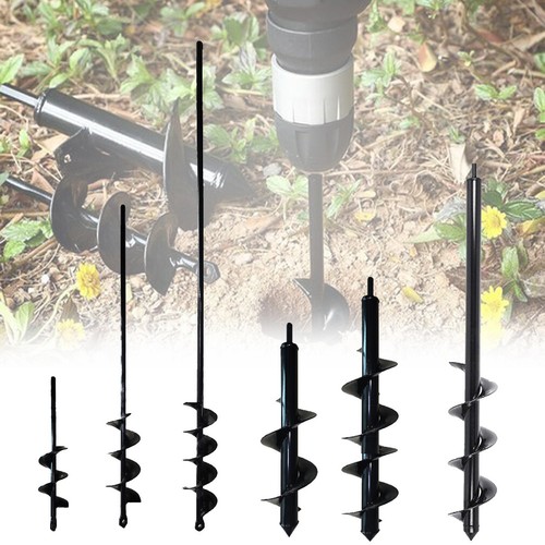 Auger drill bit garden bulbs - bit,