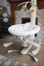 Fisher-Price® 4-in-1 Smart Connect Cradle 'n Swing - Techno Gray