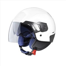Piaggio PJ Jet Helmet White Open Face Motorcycle Crash Helmet NEW