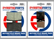 Front & Rear Brake Pads for