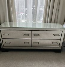 Laura Ashley Summer Palace Mirrored Glass Chest Of Drawers