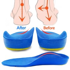 Kids Children Orthotics Insoles Correction foot Care Kids Flat Foot Arch Support