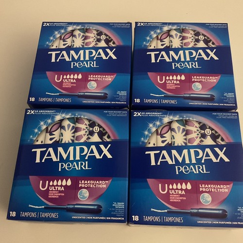 Tampax pearl plastic unscented - tampax,
