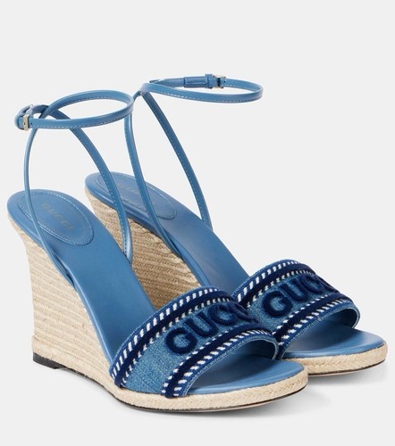 Gucci women wedge sandals - gucci,