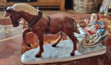 Hagen Renaker Horse- Drawn