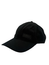 Barbour International Norton Black Baseball Adults Cap - One Size
