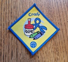 GirlGuiding Old Craft Brownie Interest Badge 2000-2018