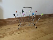 Sputnik Chrome Magazine Rack