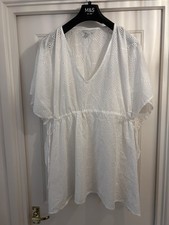 Ladies Primark White Cotton