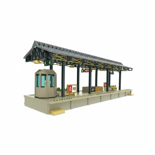 Railway platform accessory - ho,