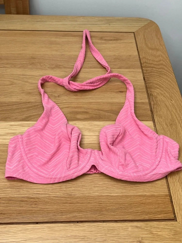 Bravissimo pink halter bikini