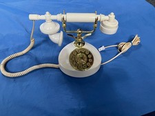 VERY CLEAN CLASSIC STYLE  VINTAGE RETRO BINATONE 5502 TELEPHONE GOLD FITMENTS