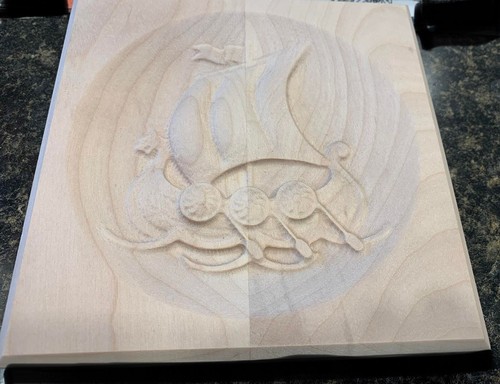 Viking boat engraving - boat,