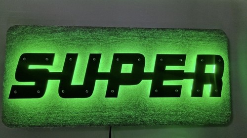 Scania super custom neon led - super,