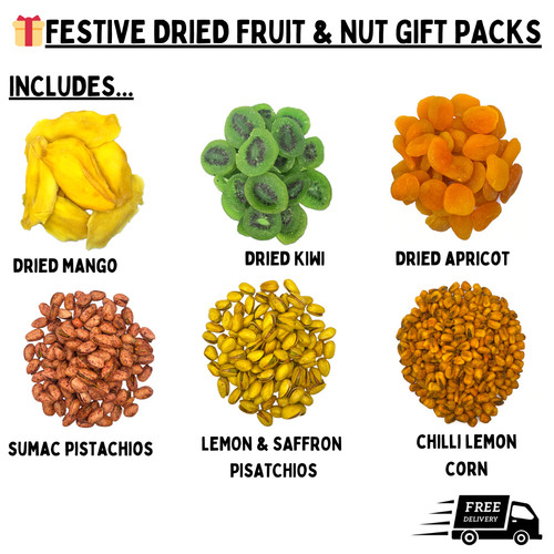 Dried fruit nut gift box - dried,