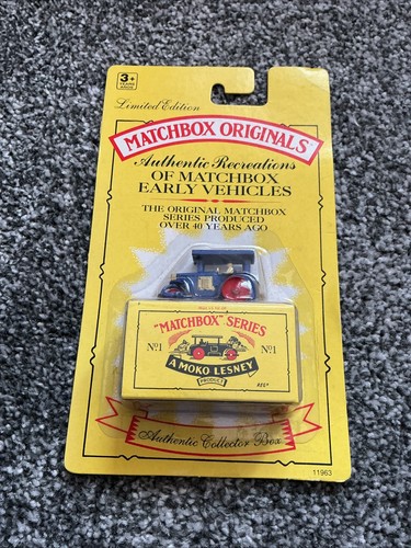Matchbox originals road - originals, no