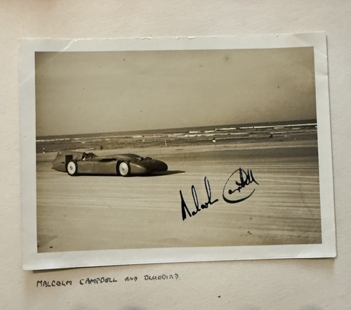 Malcolm campbell with bluebird - malcolm,