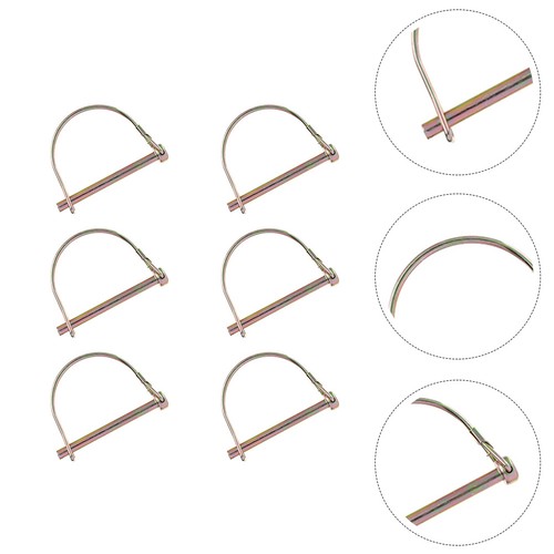 6pcs alloy safety coupler - safety, pin