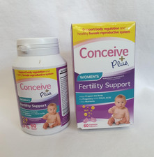 Conceive Plus Women’s Fertility Support - 60 Caps. New