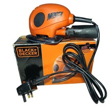 BLACK+DECKER KA161BC-GB 55W 230V Electric Mouse Palm Sander Boxed Working &