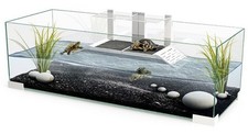 Ciano Tartariums 40 60 80 Turtle Tank Terrarium Aquarium Ramp Terrapin Stand