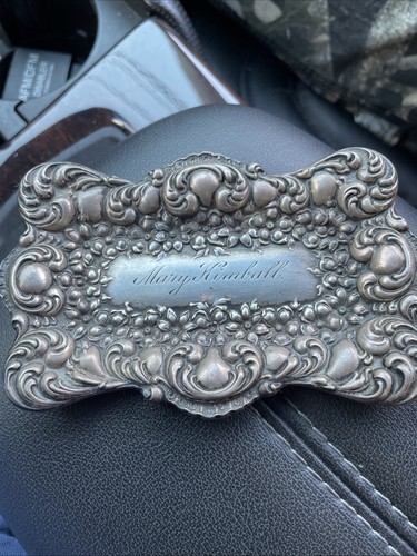 Repousse rectangular pin tray - rectangular,