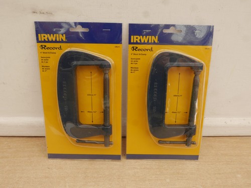 Irwin 119 clamps - 4", x