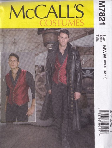 Mccalls 7821 costume sewing - 7821,