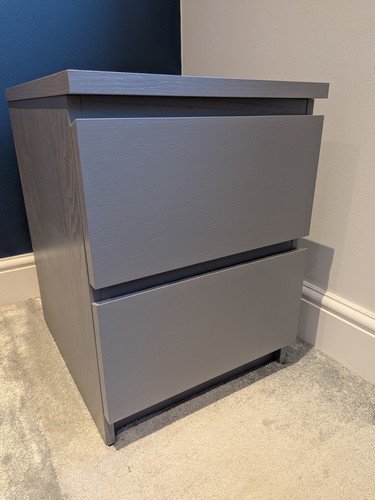 Ikea malm bedside table - bedside, chest