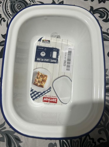 Zenker enamel large - enamel, pie