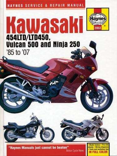 Haynes kawasaki 454ltd ltd450 - kawasaki, 454ltd/ltd450