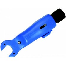 Webro Cabelcon WF100 TV Satellite Aerial Coax Cable Stripper Spanner Tool 101183