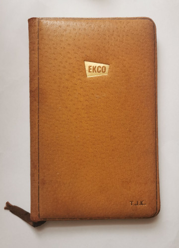 Ekco diary 1958 - ekco, ensign
