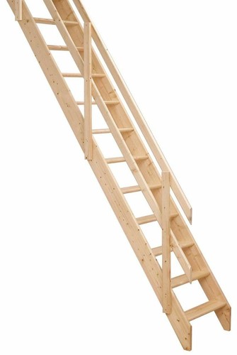 Space saving staircase extra - staircase,