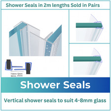 Vertical Shower Door Seal -