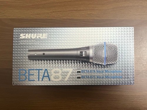 Shure beta87c condenser vocal - shure,