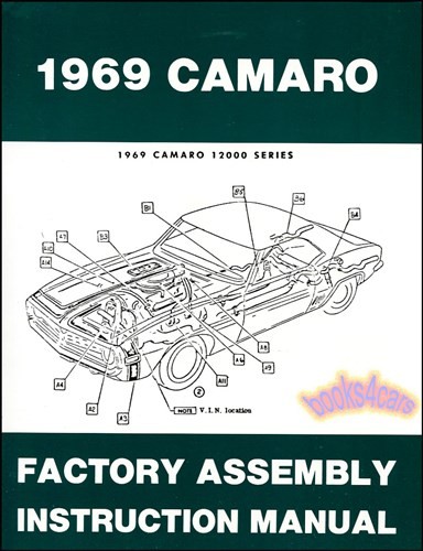 Camaro 1969 factory assembly - camaro,