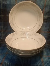Set of Four Noritake Legendary  Sweet Leilani Soup / Cereal Bowls, 3482, 6.25"