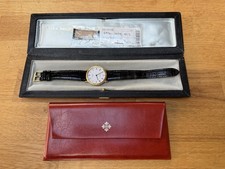 Patek Philippe Calatrava 3744 18ct Gold Quartz (E26) 1979 – Box & Papers