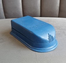 Vintage EVER READY De Luxe Razor Set Blue Art Deco Bakelite Case