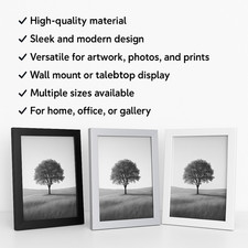 Custom sizes Poster Frames Photo Frames Black Frames Oak White Picture Frames